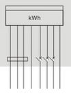 Enige de Meterdoos In drie stadia van de Positieelektriciteit IP54 met Scharnieren, Slot en Sleutel