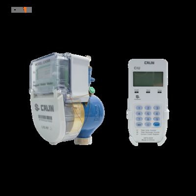 Multi Straallcd Vertoning Vooruitbetaalde Watermeters met CIU-Toetsenbord